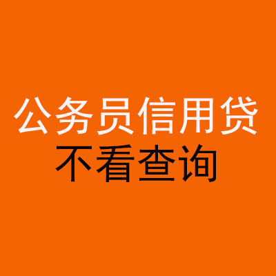 东澳镇公务员信用贷款